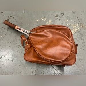 Tennis Racket Carrying Bag, 2 Racket Tennis Backpack with CrossBody Strap